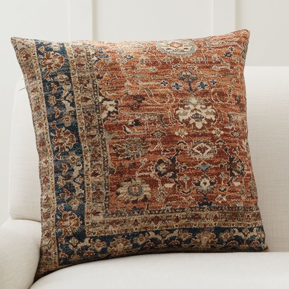 Pottery Barn Farida Printed Pillow Cover Tapestry Academia Study Decor